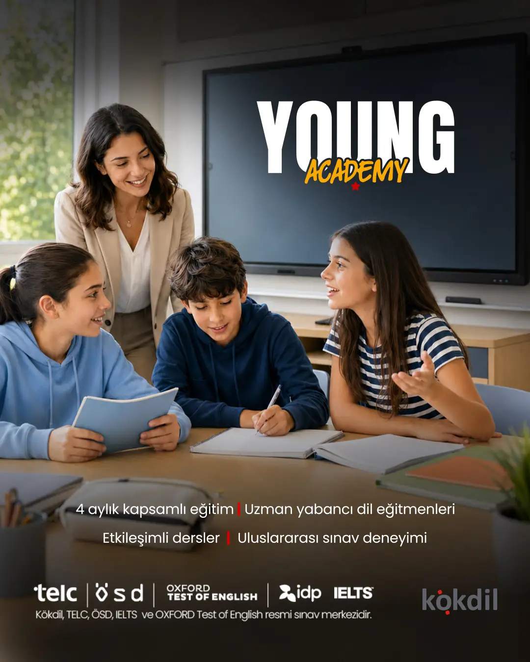 young academy web sitesi
