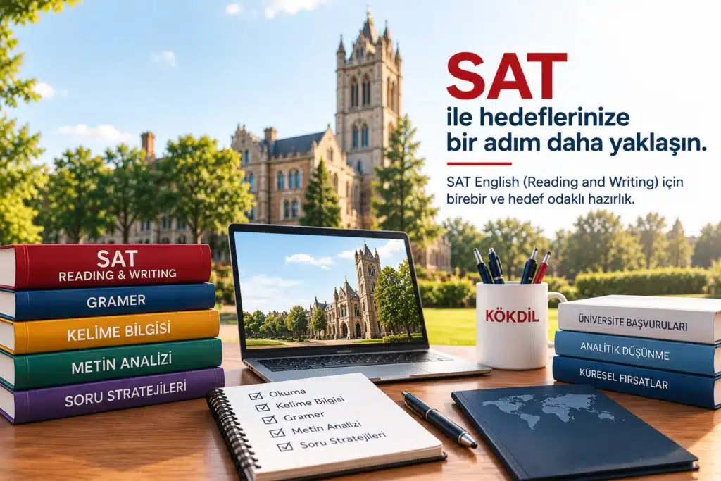 SAT English hazırlığı ve SAT Reading and Writing eğitimi – Kökdil